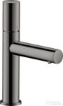 Hansgrohe AXOR UNO 110 mosdó csaptelep Zero fogantyúval, nem zárható leeresztővel, polírozott fekete króm 45002330 (45002330)
