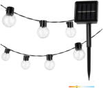 Kobi Napelemes lámpa, Girland, Kültéri, Kerti, LED, 0.12W, 3000K, Meleg fekete, IP44, Starlight Kobi (KOBOGR1290)