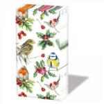 Ambiente Birds in Winter papírzsebkendő 10db-os