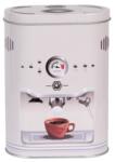 Clayre & Eef Fémdoboz kávéfőző dekorral