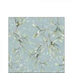 Ambiente Mistletoe All Over greenn papírszalvéta 25x25cm. 20 db-os