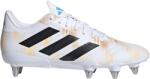 Adidas Ръгби обувки adidas Kakari RS Adults Soft Ground Rugby Boots - Wht/Blk/luc