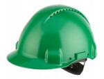 3M Uvicator védősisak szorítókerékkel, zöld (DRS-7000108315)