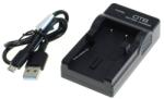 OTB töltő Olympus LI-10B LI-12B Sanyo DB-L10 fényképezőgép videokamera Micro-USB
