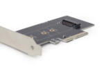 Gembird PEX-M2-01 M. 2 SSD adapter PCI-Express add-on card, with extra low-profile bracket (PEX-M2-01)