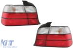 KITT Lightning Hátsó lámpa BMW 3 E36 Sedan (12.1990-1998) modellekhez, piros átlátszó (TLBME36SRS)