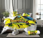 Svitap Gyerek ágyneműhuzat Skate mikroflanel, sárga 140x200cm 70x90cm (01863-SKATESKATEA)