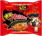 Samyang Ramen Hot Chicken Samyang leves 2x Spicy 140g Buldak csípős (K 1061)