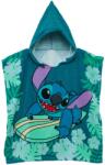 Character World Disney Lilo és Stitch, A csillagkutya Surf strand törölköző poncsó 60x120 cm