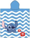 Character World Disney Lilo és Stitch, A csillagkutya Lazy Lagoon strand törölköző poncsó 55x110 cm