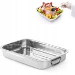 HENDI Rozsdamentes acél sütőtál 315x245x50mm Hendi 508503 (508503)