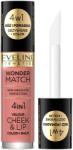 Eveline Cosmetics Fard pentru obraji si buze 4in1 Wonder Match CheekLips nr. 01 4.5ml