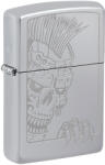 Zippo Brichetă Zippo 46426 Skull With Mohawk (46426) Bricheta