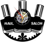  SALON MANICHIURA-ceas de perete (personalizabil)