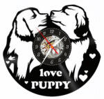  LOVE PUPPY-ceas de perete
