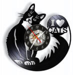  I LOVE CATS-ceas de perete