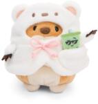 NICI MyMochi Hiro câine 8 cm costum de urs polar și pluș cu ceai cu bule (102061146)