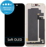 Apple Ecran Soft OLED 120Hz pentru iPhone 17 Pro Max, Sticlă tactilă cu ramă, FixPremium