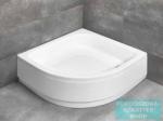 Radaway Samos A 90x90 cm curbat cu panou frontal (4S99300-03)