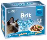 Brit Premium by Nature Delicate Fillets in gravy Family Plate 12x85 g