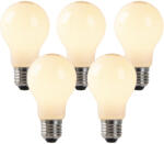 LUEDD 5 db fényerő-szabályozható E27 LED izzó opál üveggel 4W 320lm 2200K (02382)