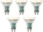 LUEDD 5 darabos GU10 LED lámpa szett alkonyatérzékelővel 3W 200 lm 2700K (03137)