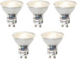 LUEDD 5 darabos GU10 dimmelhető LED izzókészlet 7W 600 lm 4000K (03140)