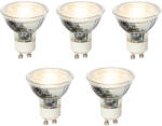 LUEDD 5 db GU10 dimmelhető LED izzó szett 4W 300lm 2700K (03082)