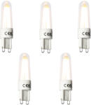 LUEDD 5 db G9 LED izzólámpa 2, 5W 240lm 2300K (03075)