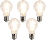 LUEDD 5 darabos E27-es dimmelhető LED izzókészlet A60 7, 6W 780 lm 2700K (03045)