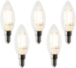 LUEDD 5 darabos Smart E14 LED izzó készlet B35 4.5W 470 lm 2700K (03097)