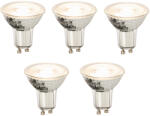 LUEDD 5 db GU10 dimmelhető LED izzó szett 8W 660lm 3000K (03080)