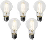 LUEDD 5 darabos E27 dimmelhető LED izzókészlet A60 6W 500 lm 3000K (03199)