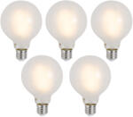 LUUMR 5 db Okos E27 Dimmelhető LED Izzó G95 Matt 7W 806lm 2700-6500K (03295)