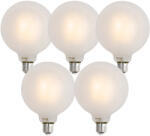 LUUMR 5 db Okos E27 Dimmelhető LED Izzó G125 Matt 7W 806lm 2700-6500K (03297)