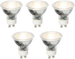 LUEDD 5 db GU10 dimmelhető LED izzó szett 4W 310lm 3000K (03083)