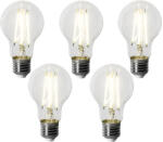 LUEDD 5 darabos E27 dimmelhető LED izzókészlet A60 6W 500 lm 4000K (03200)