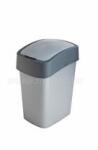 Keter Szemetes kuka billenő fedéllel műanyag 25 literes ezüst/szürke (CURVER_49768) (CURVER_49768)