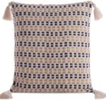 Eurofirany Boho9 rojtos párnahuzat Krémszín/fekete 45x45 cm (HS415483)