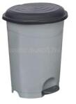 PLANET Szemetes kuka pedálos műanyag 12 literes szürke UP126 (PLANET_42574) (PLANET_42574)