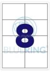 BLUERING Etikett címke, 99, 1x67, 7mm, 100 lap, 8 címke/lap Bluering (BLUERING_64293) (BLUERING_64293)