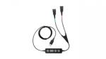 Jabra Link 265 USB2.0 2x QD Fekete audio kábel (265-09) - emag