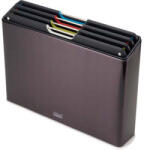 Joseph Joseph Folio Steel konyhai vágódeszka Téglalap alakú Szén (60171)