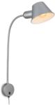 Briloner 2089-014 - Lampă de perete flexibilă BRELLO 1xE27/10W/230V, crom mat (BL2262)
