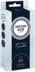 MISTER SIZE - prémium XXL óvszerek 64 mm (10 db)