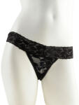  Remote Control Vibrating Panties Black - adultshopone