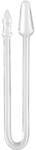 DoublePlayz Plug Long Snass - átlátszó prémium hosszú dugó 43 cm - adultshopone