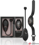 Anne's Desire - távirányítós tojás vibrátor fekete/arany - adultshopone