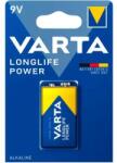 VARTA Longlife Power 6LR61 Alkaline 9V elem (50db /csomag)