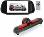  Tükörbe épített monitor + tolatókamera féklámpával FIAT DUCATO CITROEN JUMPER PEUGEOT BOXER